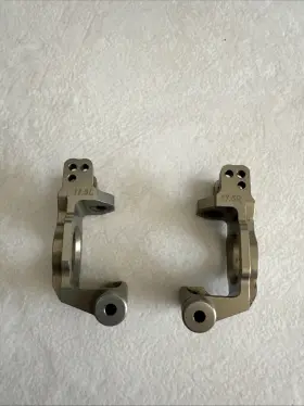 Tlr344040 Team Losi Racing 8ight-x Aluminum 17.5 Deg Spindle Carrier Set
