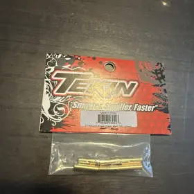 Tt3054 Tekin Rc Racing 6.5 Mm Hi Power Xl Plugs Gold Plated 3