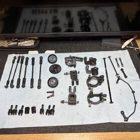 Tekno Et48.3 Rc Parts Lot Truggy Used