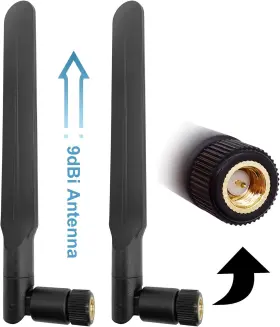 Ty-csa0742 Tenmory 4g Lte Antenna 9dbi 698-2700mhz 3g Universal Small Black