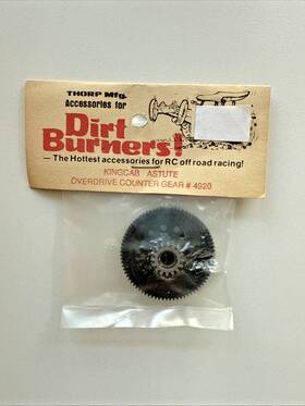 Thorp 4920 Vintage Dirt Burners Kingcab Astute Counter Gear New Old Inventory