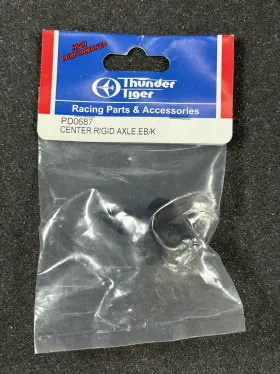 Pd0687 Thunder Tiger Vintage Rc Racing Parts Center Rigid Axle Nos Eb/k 0687