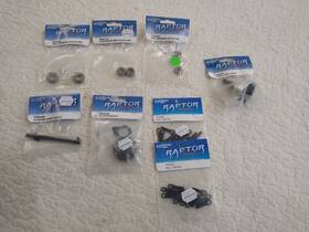 Thunder Tiger Pv0244 Vintage Raptor Rc Airplane Parts Lot Of 8. Pv0360 Pv0359 Pv0041 Pv0175