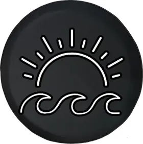 Tire Covers 027905182917 Camper Sunrise Ocean Wave Custom Car Spare Size 31