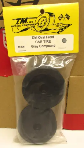 Tmr6306 Tm R/c Racing Components T.m. - Dirt Oval Front Foam Gray Compound 2 Inch New #6306