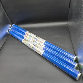 Topq0221 Top Flite Lot Of 3 Rolls Monokote Covering Royal Blue Flat 6ft Sealed