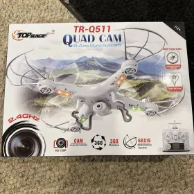 Tr-q511 Top Race 627304171535 Quad Copter Drone With Hd Camera