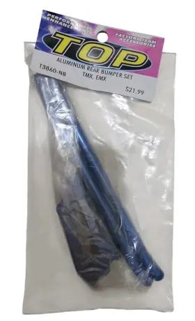T3860-nb Top Nos Alum Blue Rear Bumper Set Tmx Emx