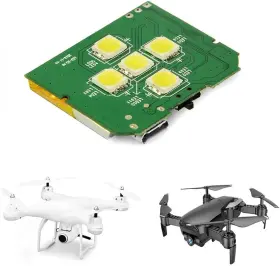 D1001 Topsun Drone Strobe Light Anti-collision For Faa Night Flying - Fits All Drones
