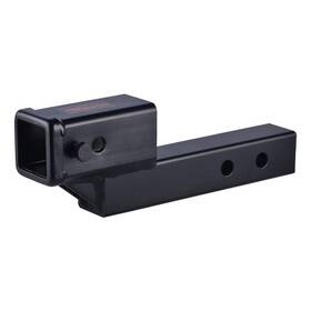 Towever 84121 Hitch Receiver Adapter With 2 Inch Drop/rise 9 Extender Solid Tube