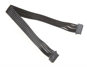 Tq Wire Products 3012 - Flatwire Sensor Cable 125mm Insulated Black