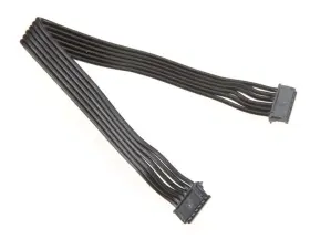 3012 Tq Wire Products - Flatwire Sensor Cable 125mm Insulated Black