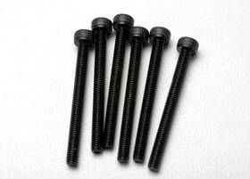 Traxxas 020334396402 3964 Cap Head Machine Screw 3x32mm 6-piece