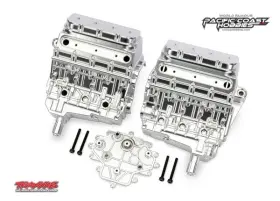 Tra10981-satin Traxxas 10981-satin Pro Scale Sand Car Engine Block Satin Chrome