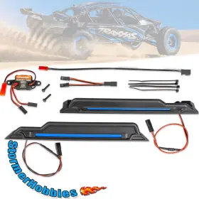 Tra10998-blue Traxxas 10998-blue Underbody Led Lights For Funco Sand Car