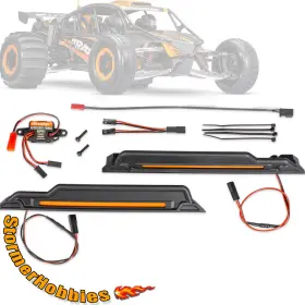 10998-orng Traxxas - Led Light Kit Orange Complete Underbody Sand Car