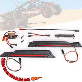 Tra10998-red Traxxas 10998-red Underbody Led Lights For Funco Sand Car