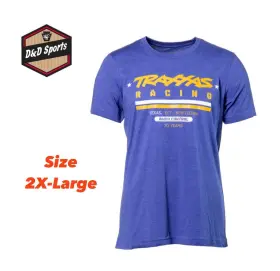 1382-2xl Traxxas - Heritage Tee Heather Blue