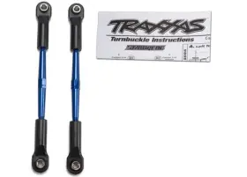 Tra2336a Traxxas 2336a 61mm Blue Alu Toe Link Turnbuckles 2 Stampede