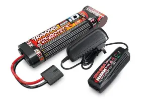 2923x Traxxas 2983 Battery/charger Set #2969 Charger ୫x 3000mah Nimh Battery