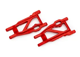 3655-red Traxxas Heavy-duty Suspension Arms L&r Red