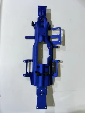 5322x Traxxas 5322 Slayer Pro 4wd Blue Aluminum Extended Chassis - Used