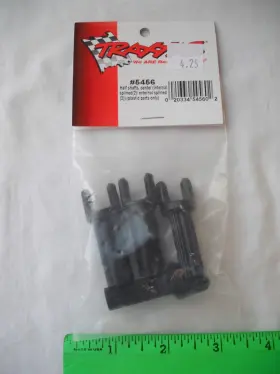 5456 Traxxas Half Shafts Center Splined Plastic Parts Only Rc R/c Car