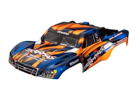 5851t Traxxas Body Slash 2wd Also Fits Vxl And 4x4 Orange Blue