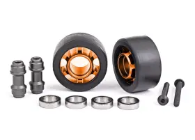 Tra7775t Traxxas 7775t Orange Wheels Wheelie Bar 6061-t6 Aluminum Anodized X-ma