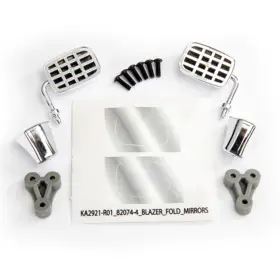 Trx-4 Traxxas 8133x - Folding Side Mirrors Chevy Blazer Body #8130