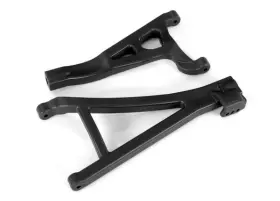 Tra8631 Traxxas 8631 Black Heavy Duty Suspension Arms Front Right Upper And Lower E-revo