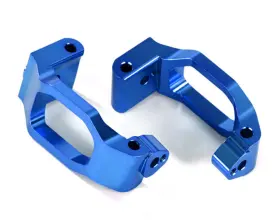 8932x Traxxas Part #8932x Maxx/maxx Slash Aluminum Caster Blocks Blue L And R