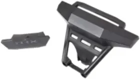 9035 Traxxas Bumper Front/ Support Black