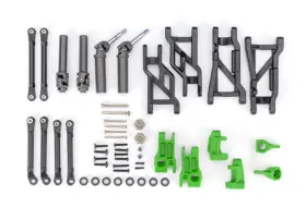 Trx9181-grn Traxxas 9181-grn Green Extreme Hd Driveline And Suspension Upgrade Kit