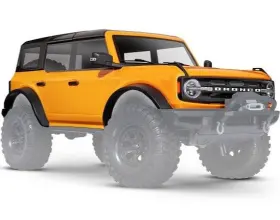 Trx-4 Traxxas 9211x Ford Bronco Body 2021 Complete Orange Painted