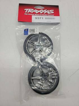 Traxxas 9371 Tires And Wheels Rear / For 93054-4 Corvette 4tec 3.0