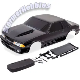 9421a Traxxas - Body Ford Mustang Fox Black Drag Slash