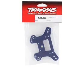 9539 Traxxas Part #9539 Sledge Aluminum Front Shock Tower Blue-anodized