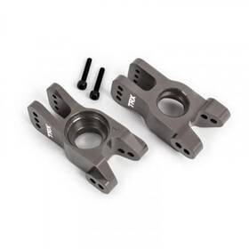 Traxxas 9552a Stub Axle Carriers Dark Titanium-anodized Left And Right