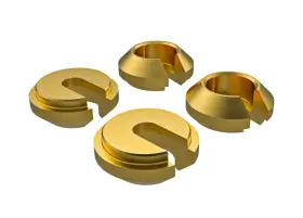 Tra9761a Traxxas 9761a Trx-4m Lower Retainer Shock Brass 1 Gram Each 4