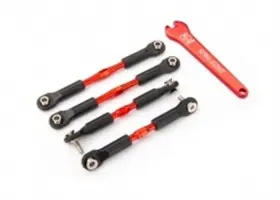 Tra3741x Traxxas Alumturnbcklecamberlinks 4 Red Tra3741x Traxxas Alumturnbcklecamberlinks 4 Red