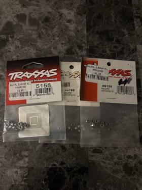 Traxxas Tra5158 B1 5158 2.5mm Nylon Locknut 12 Lot Of 3