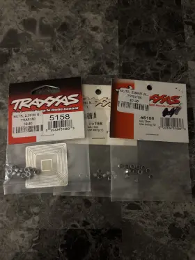 Tra5158 Traxxas B1 5158 2.5mm Nylon Locknut 12 Lot Of 3
