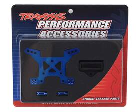Traxxas Tra6739x 6739x Aluminum Rustler 4x4 Front Shock Tower Blue New