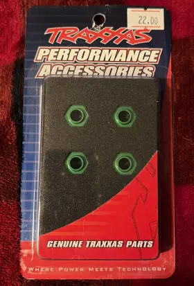 Tra8269g Traxxas Trx-4 12mm Hex Aluminum Wheel Hubs Green 4 Part#