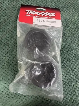 Tra8374 Traxxas 8374 1.9 Inch Mounted Tires / Wheels Black Rear 4-tec Ford Gt