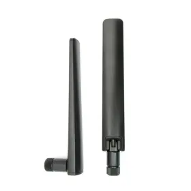 2x10dbi Treadalt-tec 2x Dual Band Wifi 6e 2.4ghz 5ghz 5.8ghz 10dbi Mimo Rp-sma Male Antenna Black