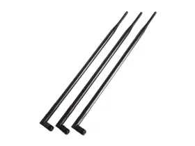 3x10dbi Treadalt-tec 10dbi 2.4ghz 5ghz Wifi Booster Omni Directional Antenna Rp-sma Large Black