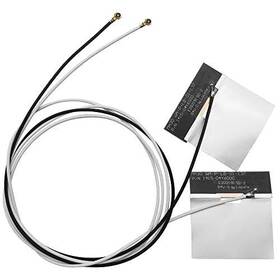 Treadalt-tec 710946490512 1pair Mhf4 Antenna 2.4ghz 5ghz 3dbi Internal Laptop Wifi For Black