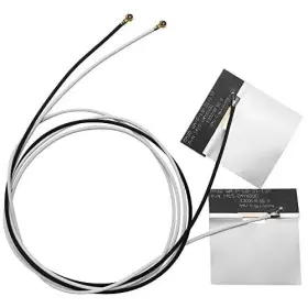 3dbi Treadalt-tec 710946490512 1pair Mhf4 Antenna 2.4ghz 5ghz Internal Laptop Wifi For Black